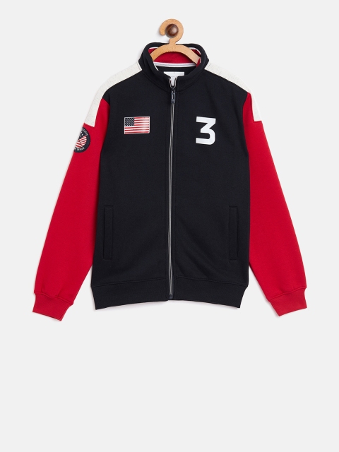 

Octave Boys Navy Blue & Red Printed Sweatshirt