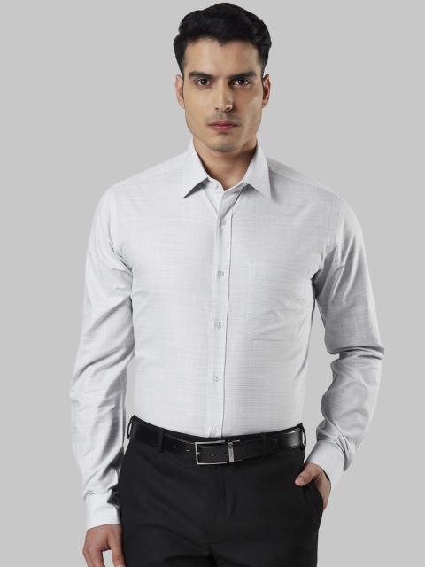 

Raymond Men Grey Slim Fit Solid Formal Shirt