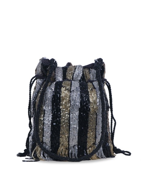 

Diwaah Multicoloured Embellished Potli Clutch, Multi