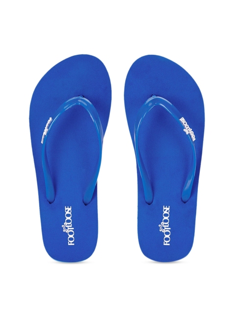

Skybags Footloose Women Blue Solid Thong Flip Flops