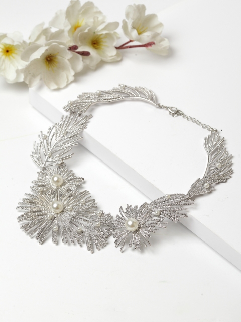 

AVANT-GARDE PARIS Silver-Plated Flower Diffuser Necklace
