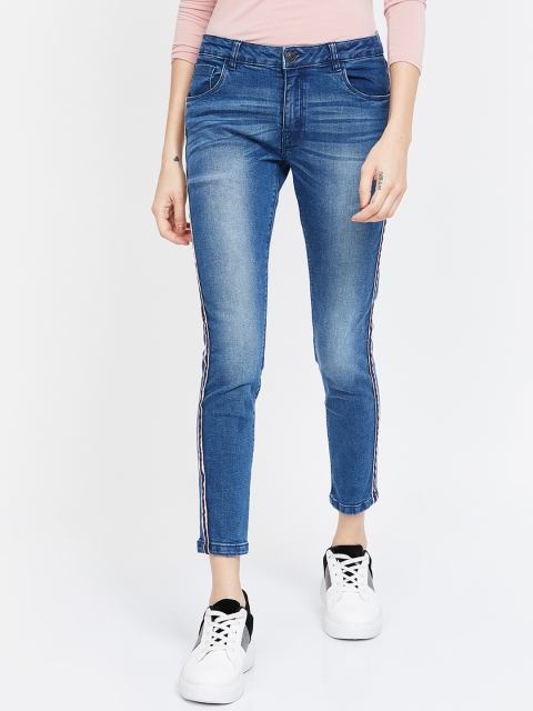 

Fame Forever by Lifestyle Women Blue Skinny Fit Mid-Rise Clean Look Jeans