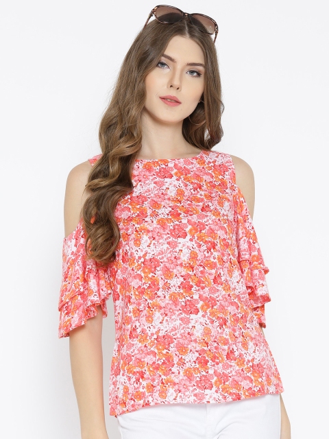 

Sera Women Pink Floral Printed Top