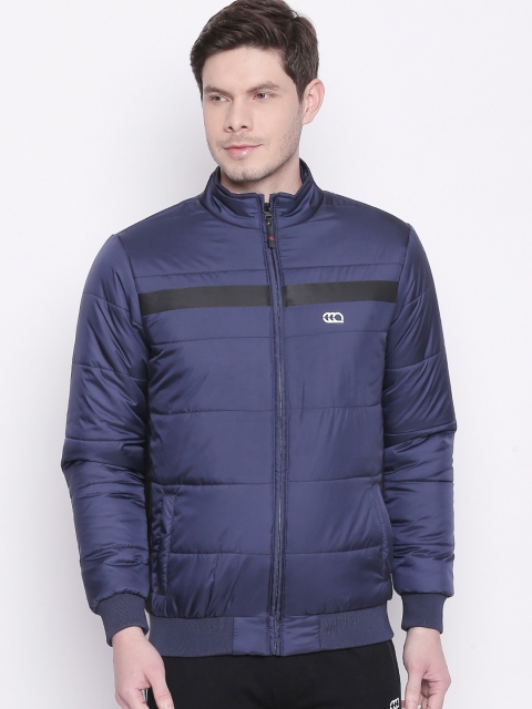 

Ajile by Pantaloons Men Navy Blue Colourblocked Padded Jacket
