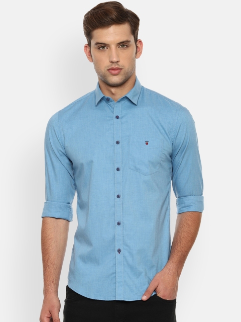 

Louis Philippe Sport Men Blue Slim Fit Solid Casual Shirt