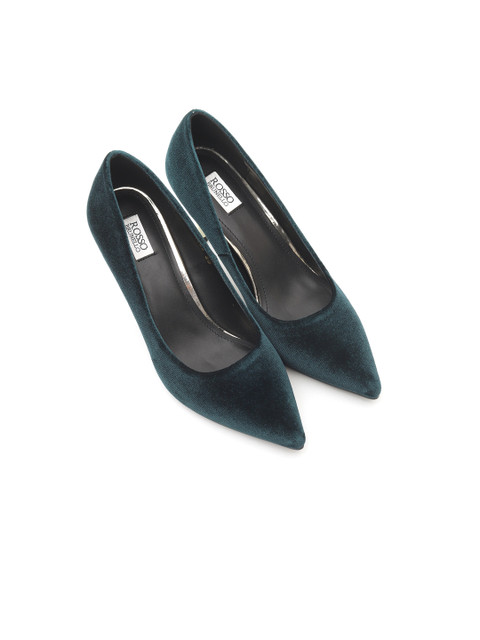 

ROSSO BRUNELLO Women Green Solid Pumps