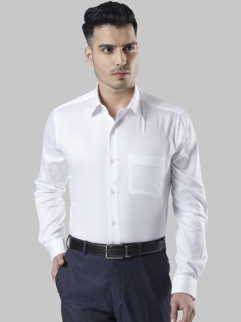 

Raymond Men White Regular Fit Solid Formal Shirt