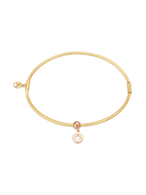 

Mia by Tanishq 14KT Yellow Gold Charm with Bangle