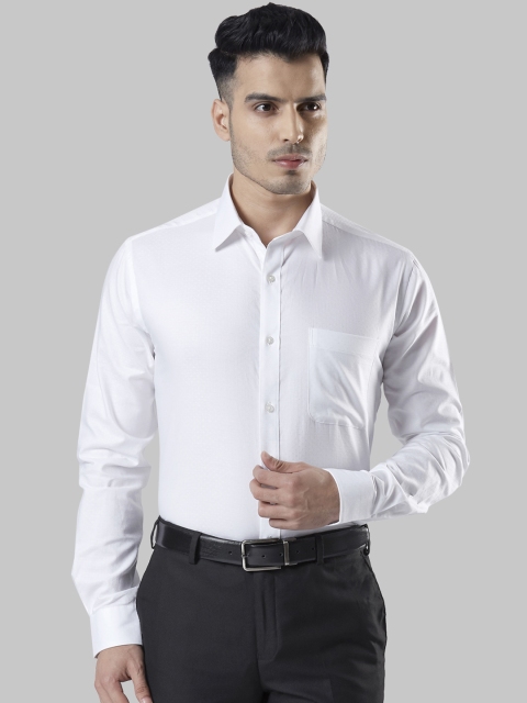 

Raymond Men White Slim Fit Solid Formal Shirt
