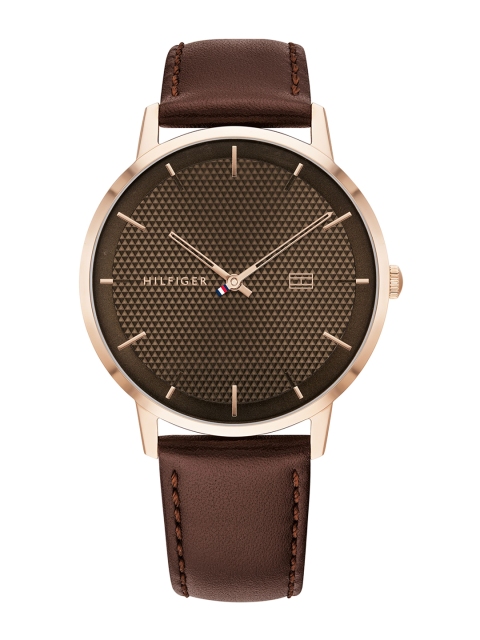 

Tommy Hilfiger Men Brown Analogue Watch TH1791653