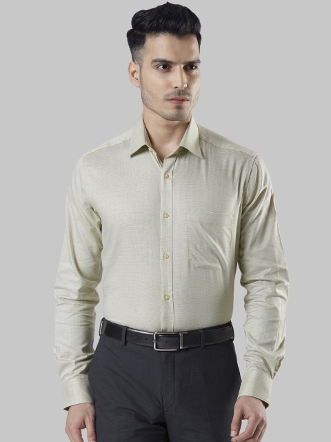

Raymond Men Green Regular Fit Solid Formal Shirt