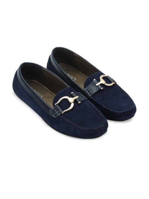 

ROSSO BRUNELLO Women Navy Blue Loafers