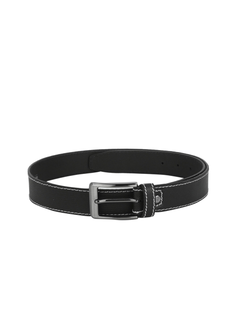 

Red Tape Men Black Textured Belt