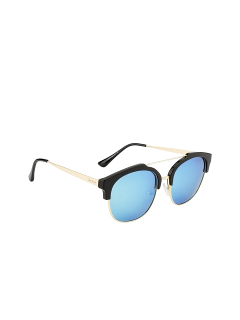 

Ted Smith Women Polarised Lens Browline Sunglasses TS-1301S_BLU, Blue