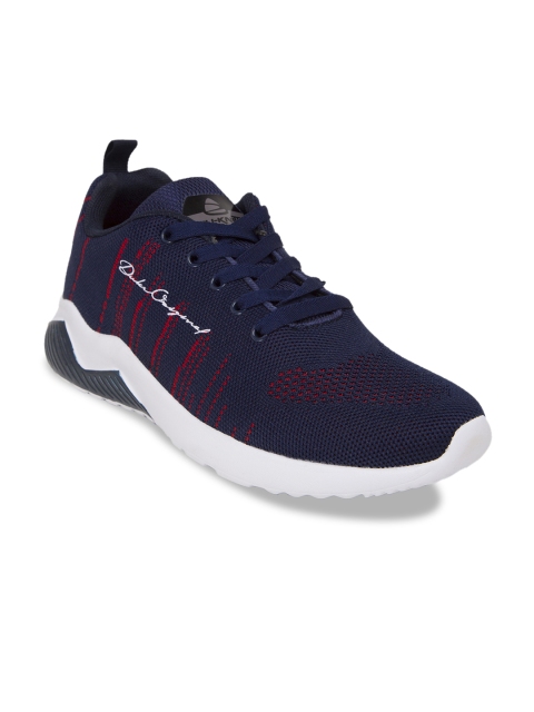 

Duke Men Navy Blue Textile Running Shoes