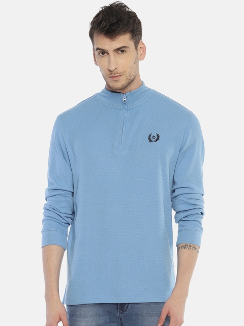 

Steenbok Men Blue Solid Sweatshirt