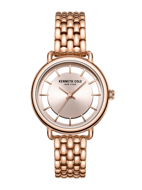 

Kenneth Cole Women Rose Gold-Toned Analogue Watch NBKC50790002LD