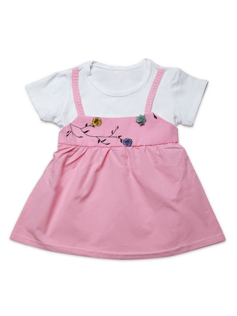 

J Style Girls Pink Embellished Fit and Flare Dress
