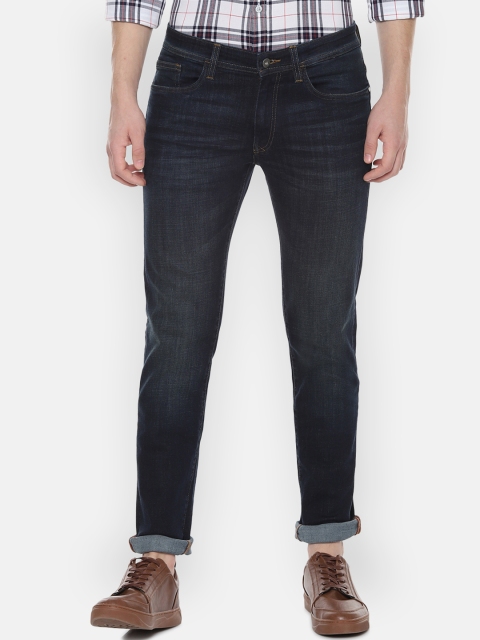 

Solly Jeans Co. Men Blue Skinny Fit Mid-Rise Clean Look Stretchable Jeans
