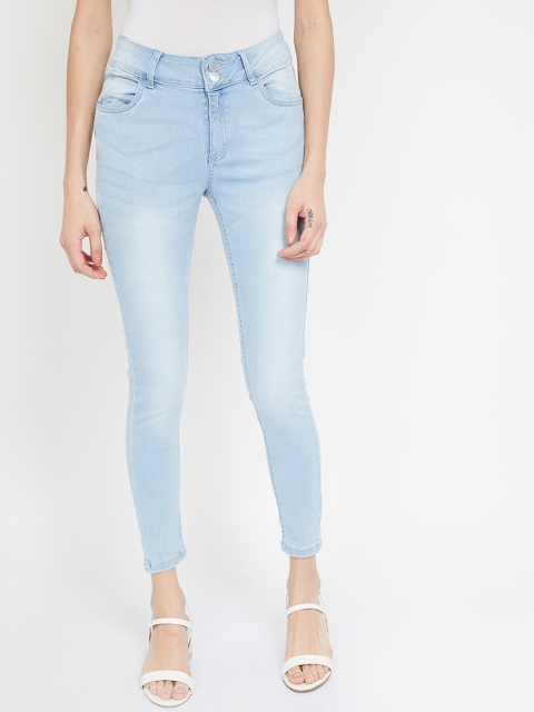 

Fame Forever by Lifestyle Women Blue Skinny Fit Mid-Rise Clean Look Jeans