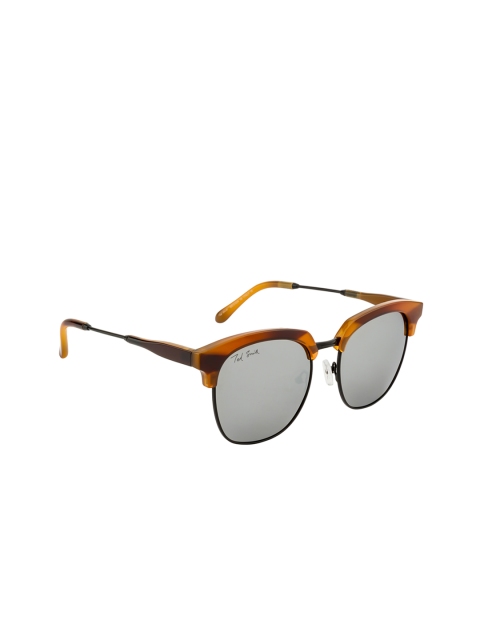 

Ted Smith Women Polarised Lens Browline Sunglasses TS-1277S_C48, Silver
