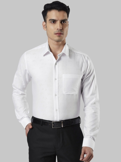

Raymond Men White Slim Fit Solid Formal Shirt
