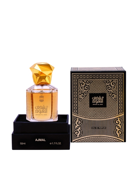 

Ajmal Unisex Shaza Al Oud Eau De Parfum 50 ml, Gold