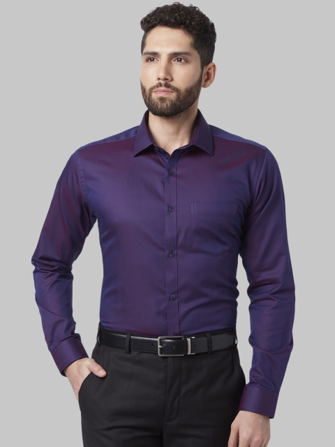

Park Avenue Men Purple Slim Fit Solid Formal Shirt