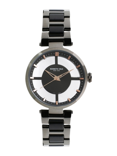 

Kenneth Cole Women Silver-Toned & Black Analogue Watch NBKC50116003LD