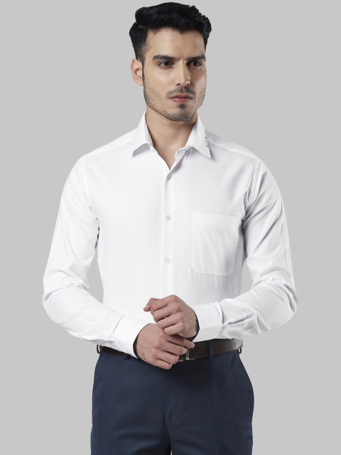 

Raymond Men White Slim Fit Solid Formal Shirt