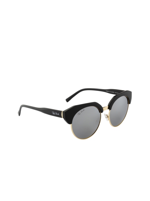

Ted Smith Women Polarised Lens Browline Sunglasses TS-1295S_C2, Silver