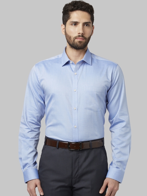 

Park Avenue Men Blue Slim Fit Solid Formal Shirt