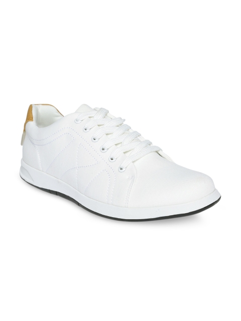 

Flying Machine Men Off-White Sneakers