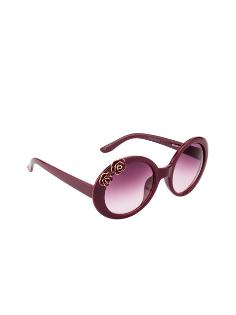 

Ted Smith Women UV Protected Cateye Sunglasses TS-1271S_C2, Purple