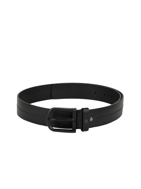 

Van Heusen Men Navy Blue Leather Formal Belt