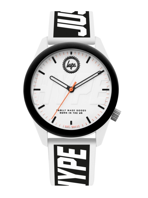 

Hype Unisex White Analogue Watch HYU018BW