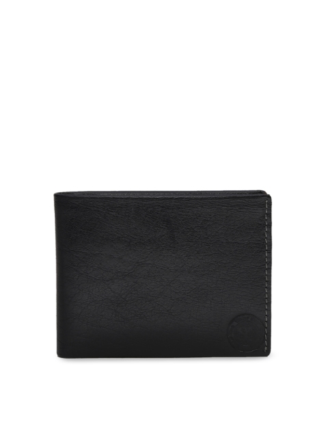 

STYLER KING Men Black Solid Two Fold Wallet