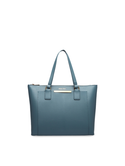 

Diana Korr Blue Solid Handheld Bag