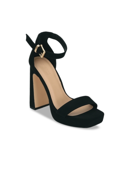 

Truffle Collection Women Black Solid Heels
