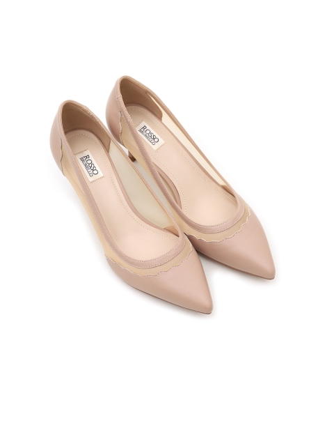 

ROSSO BRUNELLO Women Pink Solid Pumps