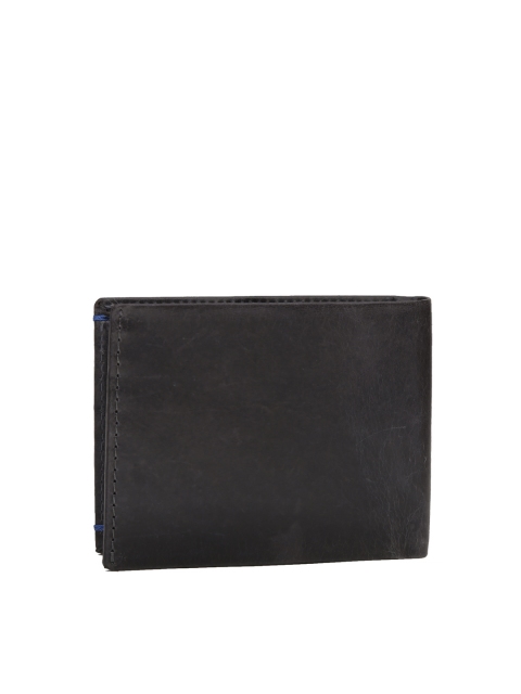 

STYLER KING Men Grey Solid Two Fold Wallet