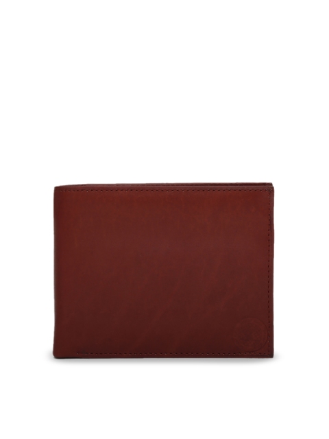 

STYLER KING Men Maroon Solid Two Fold Wallet