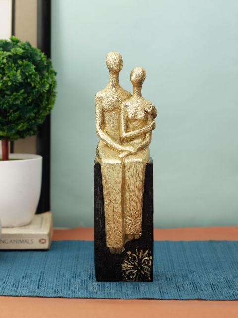 

Aesthetic Home Solutions Cozy Couple Figurine, Gold