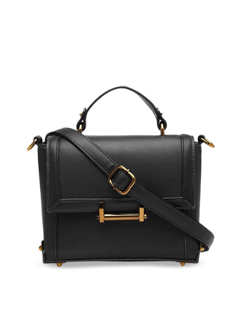 

Diana Korr Black Solid Satchel