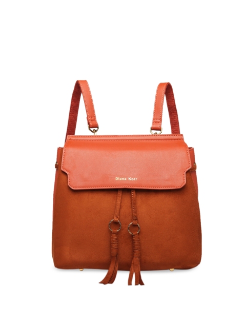 

Diana Korr Women Brown Solid Backpack