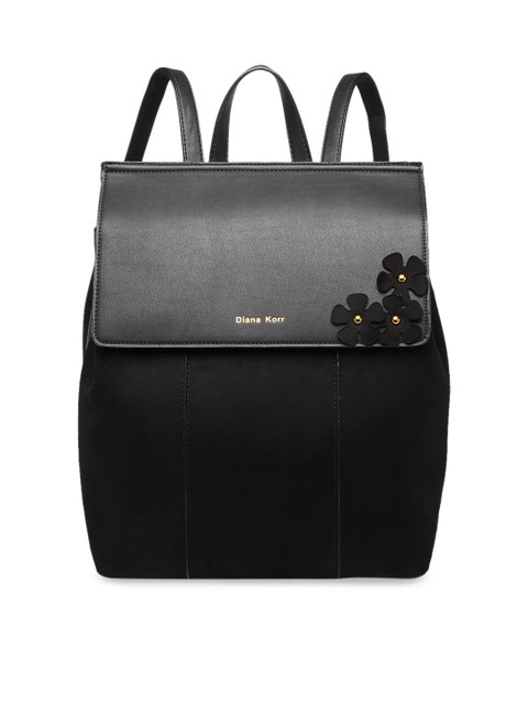 

Diana Korr Women Black Solid Backpack