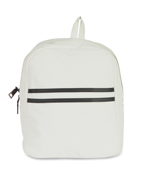 

red pout Women White Solid Backpack