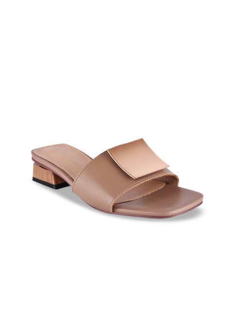 

BuckleUp Women Nude-Coloured Solid Heels