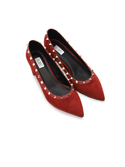 

ROSSO BRUNELLO Women Brown Embellished Pumps