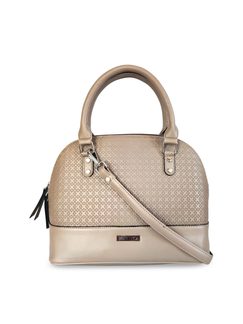 

Toteteca Beige Textured Shoulder Bag